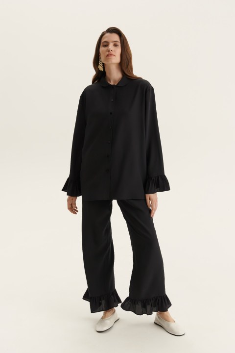 Брюки с оборками Coquette